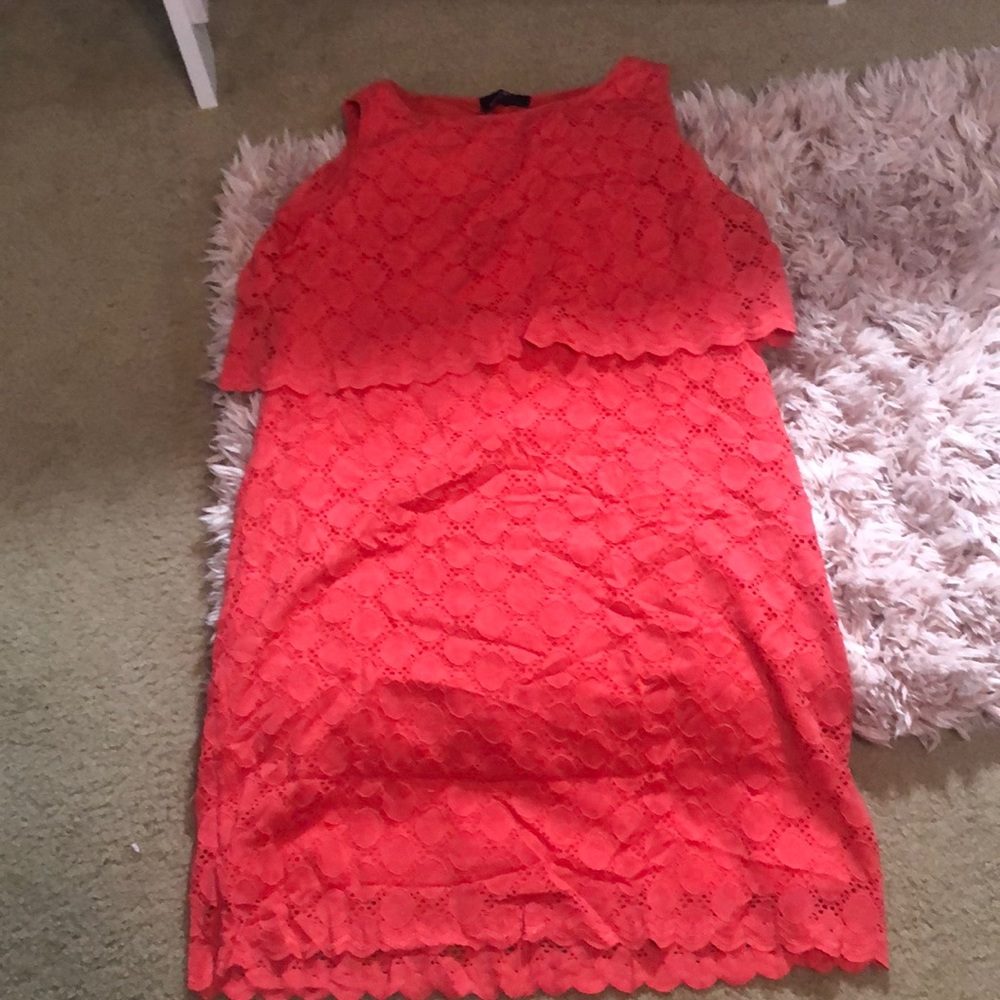 Women’s vibrant dress with design.